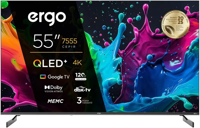 Телевізор Ergo 55JUQ7555 - фото - №1
