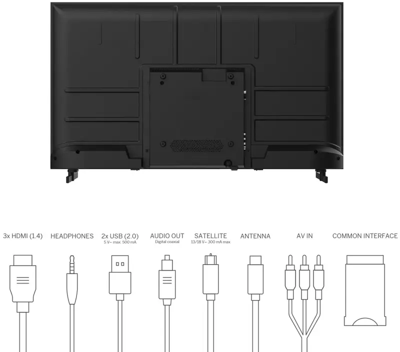 Телевізор Thomson 40FD2S13 - фото - №3