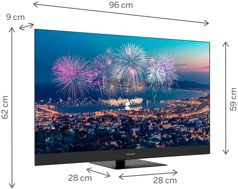 Телевизор Thomson 43QG6C14 - фото - №3