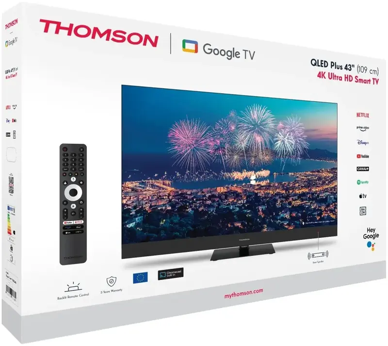 Телевизор Thomson 43QG6C14 - фото - №6