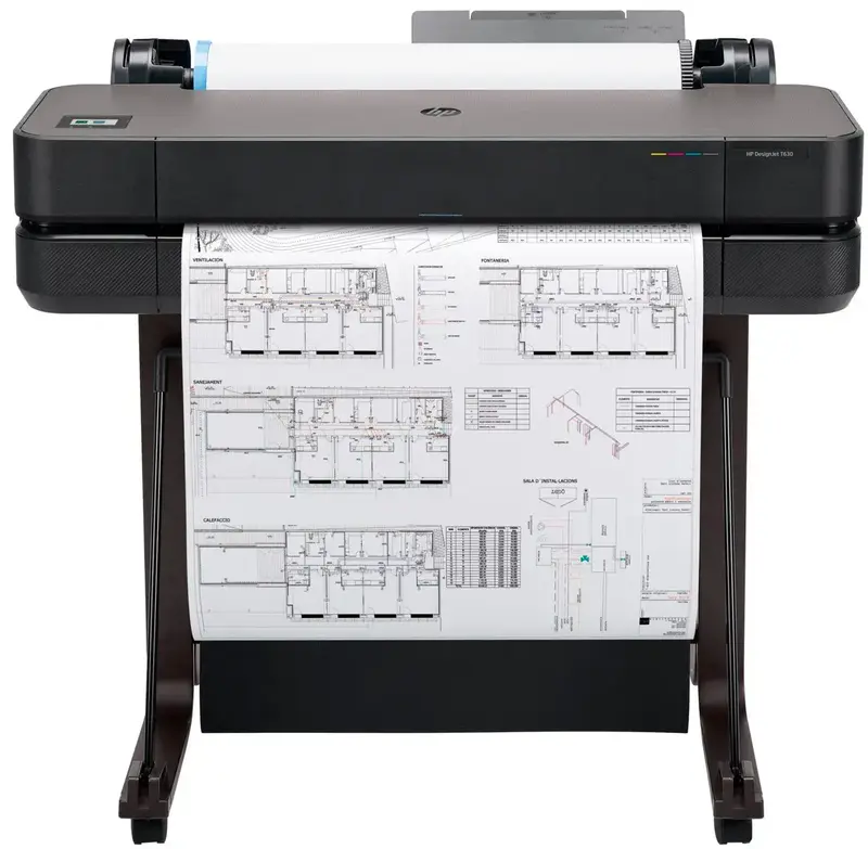 Плоттер HP DesignJet T630 24'' Wi-Fi (5HB09D) - фото - №0