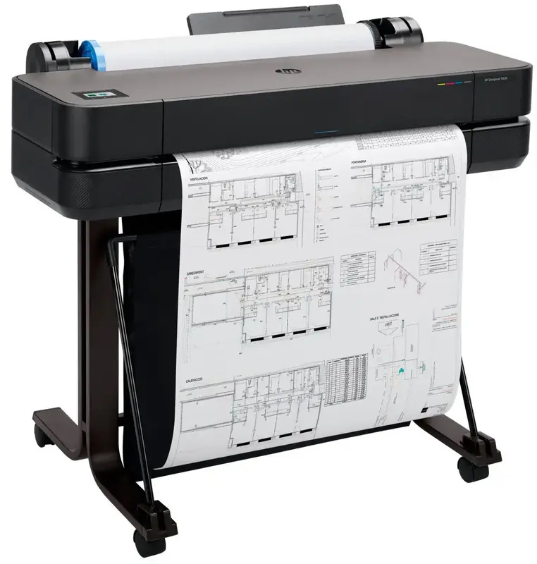 Плоттер HP DesignJet T630 24'' Wi-Fi (5HB09D) - фото - №1