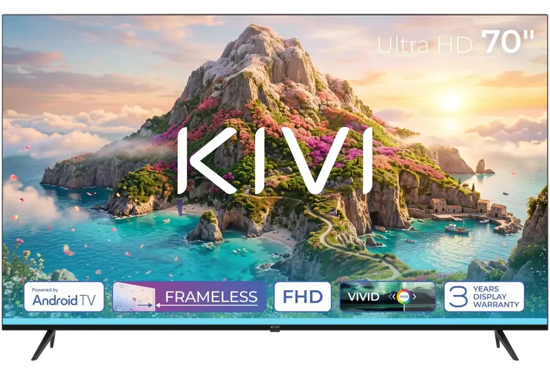 Телевизор Kivi 70" 4K UHD (70U760QB) - фото - №0
