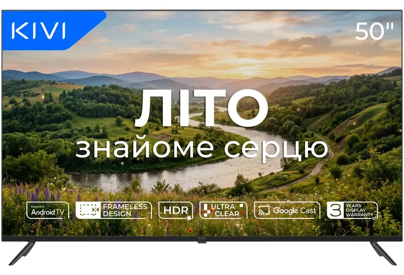 Телевізор Kivi 50U770QB - фото - №0