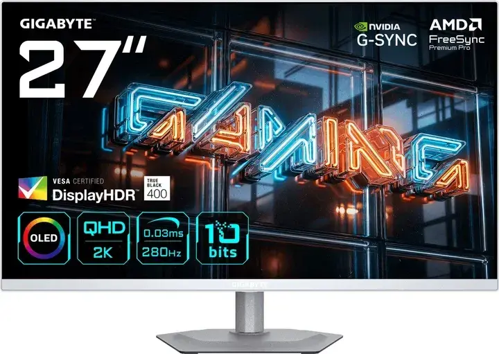 Монітор 27" Gigabyte MO27Q2A ICE OLED Gaming Monito - фото - №0