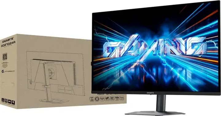 Монітор 27" Gigabyte GO27Q24A EK - фото - №5