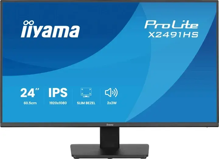 Монітор 23.8" Iiyama X2491HS-B1 - фото - №0
