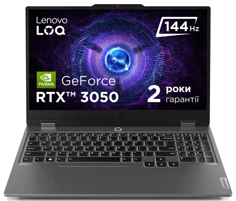 Ноутбук Lenovo LOQ 15IRX9 Luna Grey (83DV01C2RA) - фото - №0