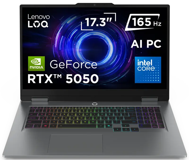 Ноутбук Lenovo LOQ 17IRX10 Luna Grey (83JH00EPRA) - фото - №0