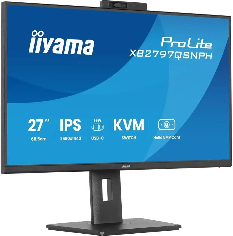 Монітор 27" Iiyama (XB2797QSNPH-B1) - фото - №2