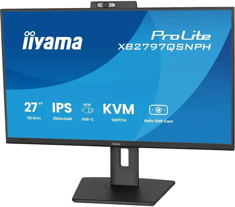 Монітор 27" Iiyama (XB2797QSNPH-B1) - фото - №5
