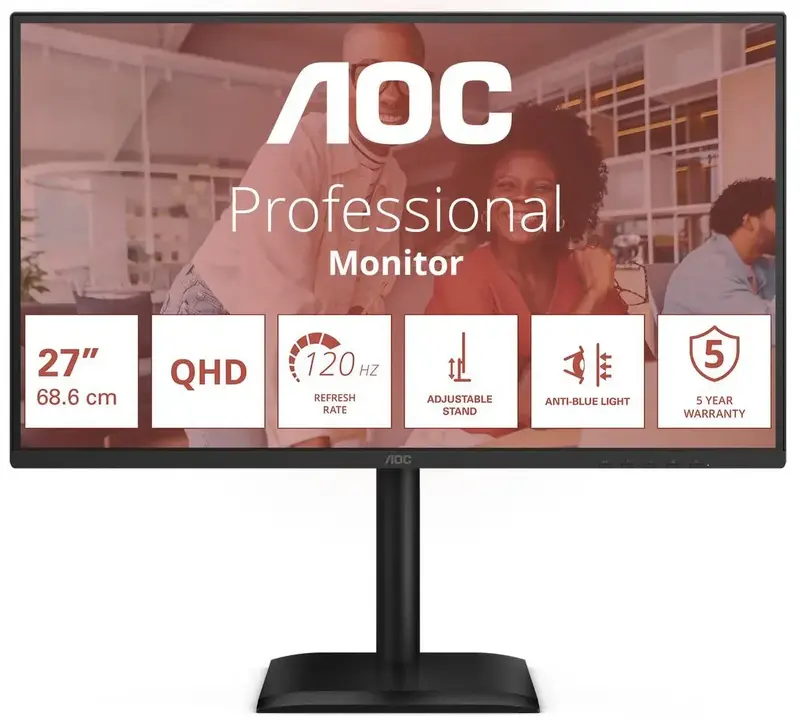 Монітор AOC 27" (Q27E4U) - фото - №0