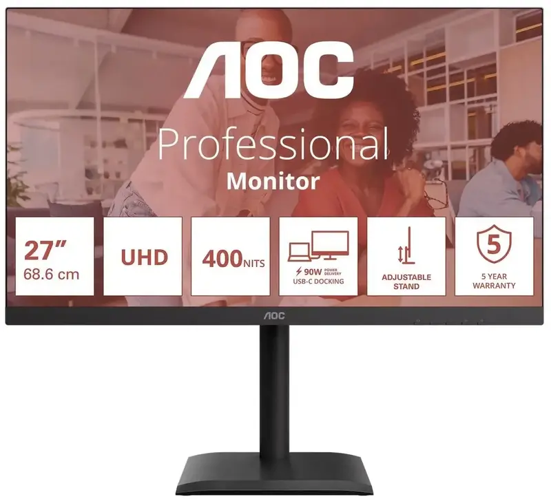 Монітор AOC 27" (U27E4CV) - фото - №0