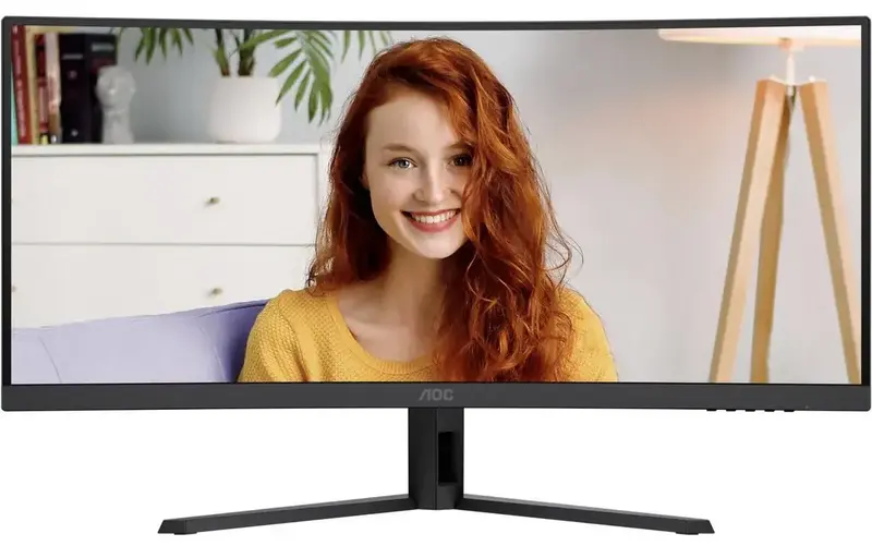 Монитор AOC 34" (CU34B3E) - фото - №1