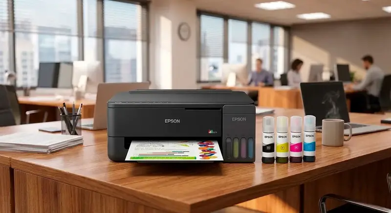 Принтер Epson EcoTank Home L1350 Black (C11CL65404) - фото - №4