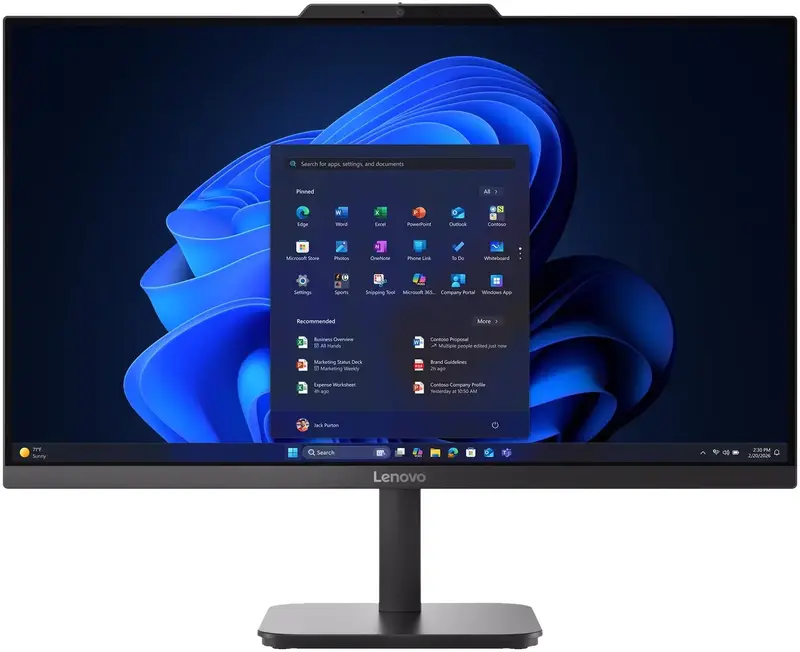 Моноблок Lenovo V105 24 Eclipse Black (13Q0000FUI) - фото - №0