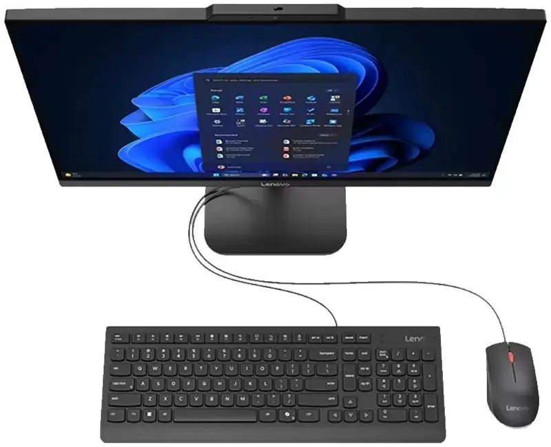 Моноблок Lenovo V105 24 Eclipse Black (13Q0000FUI) - фото - №7