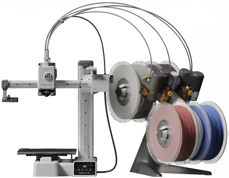 3D принтер Bambu Lab A1 mini Combo AMS Lite - фото - №0