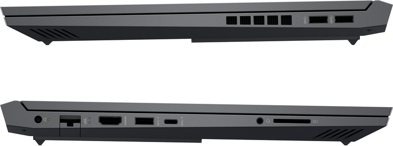Ноутбук HP Victus 16-d1028ua Black (6D7J2EA) - фото - №4