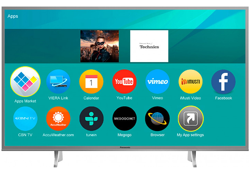 Panasonic 43" 4K Smart TV (TX-43FXR610) - фото - №0
