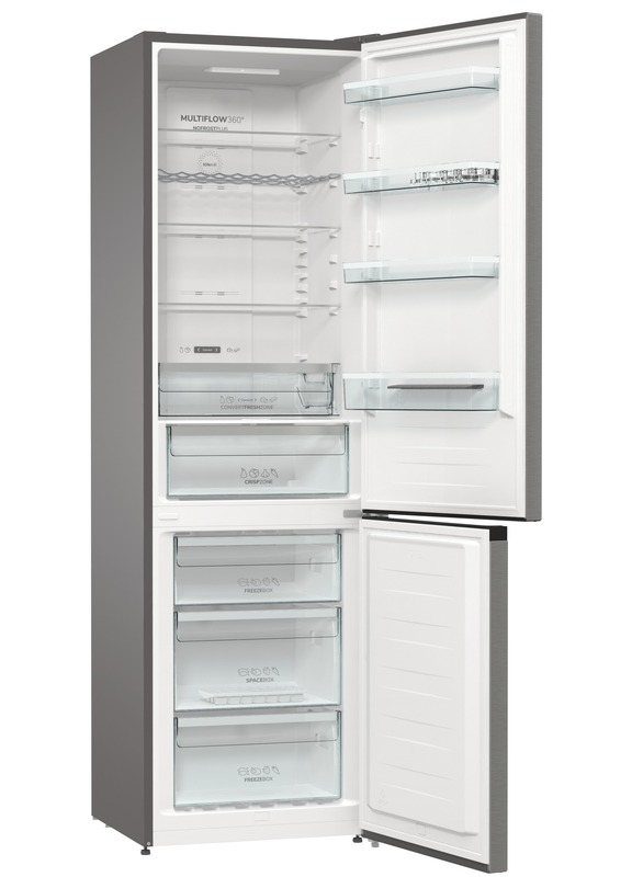 Двокамерний холодильник Gorenje NRK6202AXL4 фото