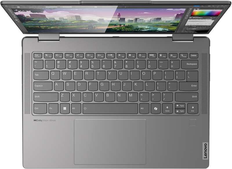 Ноутбук Lenovo Yoga 7 2-in-1 14IML9 Storm Grey (83DJ00CLRA) ᐈ