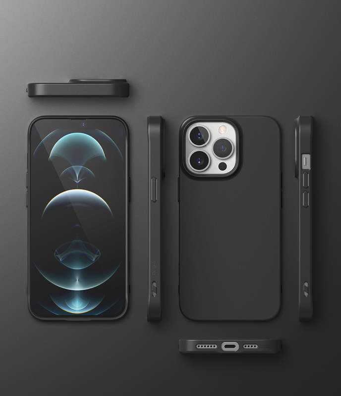 Чехол Ringke AIR S iPhone 13 Pro Max (Black) AS554E55 - фото - №9