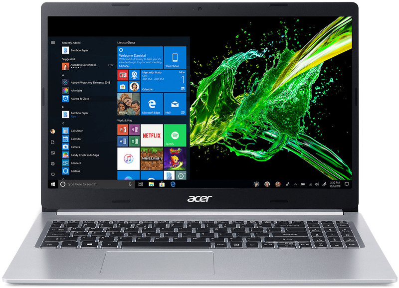 Ноутбук Acer Aspire 5 A515-54G-515P Pure Silver (NX.HN5EU.00E) фото