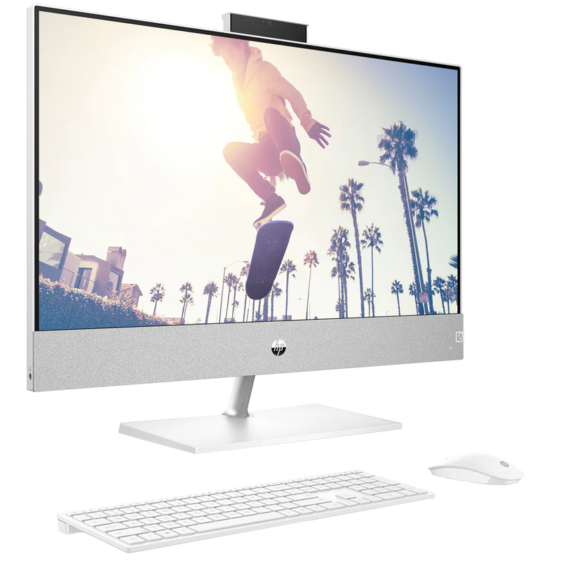 Моноблок HP Pavilion AiO 24-ca2007ua Snowflake White (95Z18EA) - фото - №1