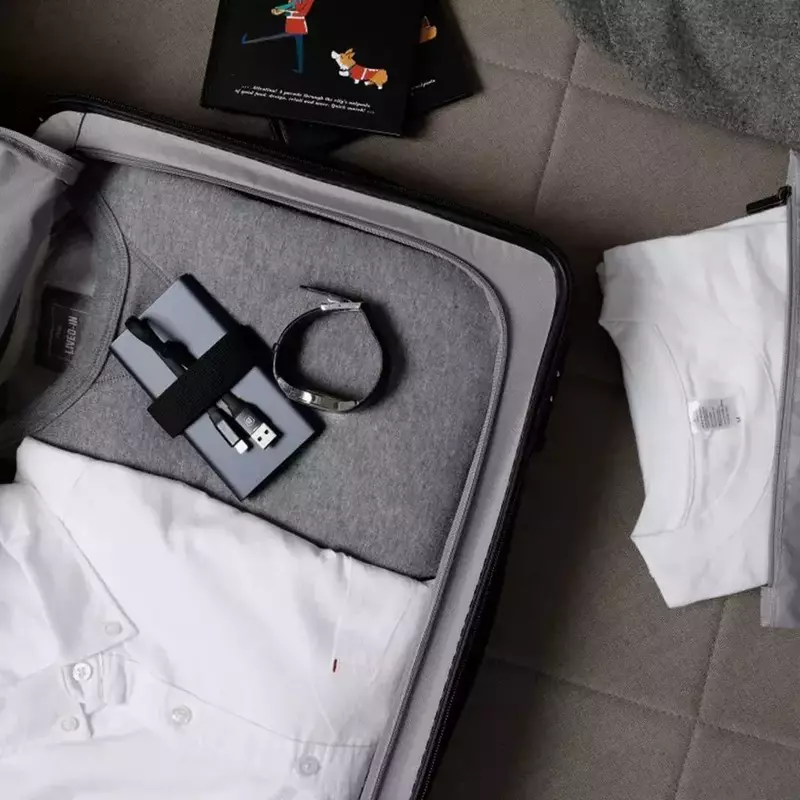 Чемодан Xiaomi Ninetygo Business Travel Luggage 24" White фото