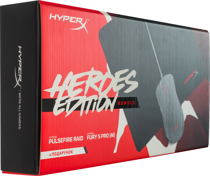 Ігровий комплект HyperX Heroes Edition Bundle + подарунок (HX-HEROES-BNDL) фото