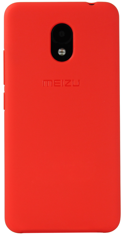 Чохол-накладка Meizu Original Silicone Case Orange для M5c фото