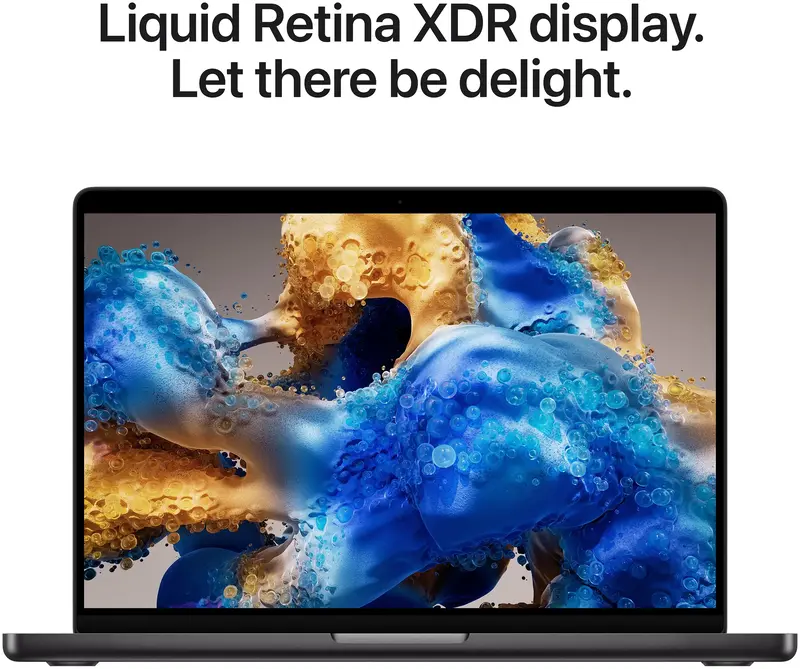 Ноутбук Apple MacBook Pro 14" Chip M5 Pro 15CPU/16GPU/24RAM/2TB Space Black (MJLW4) 2026 - фото - №5