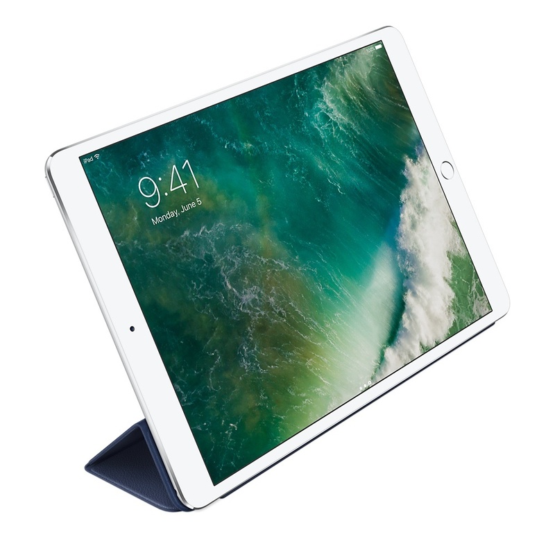 Чехол Leather Smart Cover Midnight Blue для Apple iPad Pro 10.5" MPUA2 фото