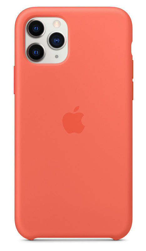 Чехол Apple Silicone Case - Clementine (Orange) MWYQ2ZM/A для iPhone 11 Pro фото