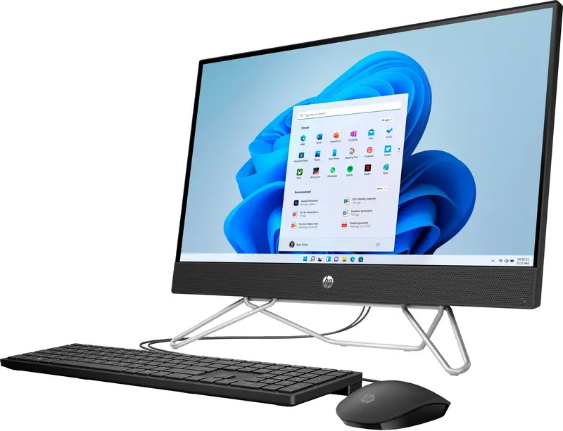 Моноблок HP All-in-One 24-cb1001ua Jet Black (AE0P4EA) фото