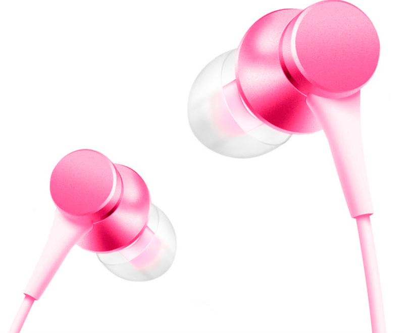 Наушники Xiaomi Mi In-ear headphones Piston fresh (pink) фото