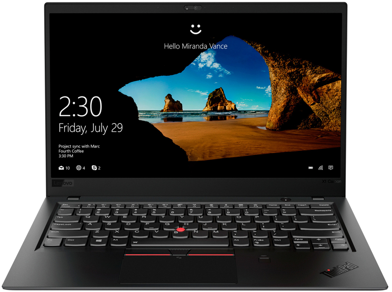 Ноутбук Lenovo ThinkPad X1 Carbon 6th Gen Black (20KH0079RT) фото