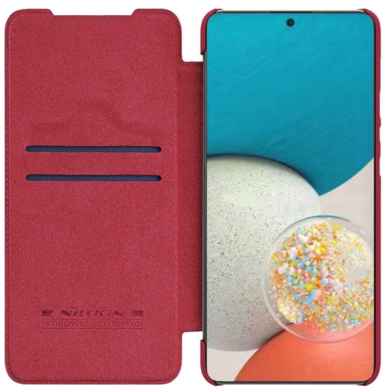 Чохол для Samsung Galaxy A53 Nillkin Qin Pro Leather Case (Red) фото