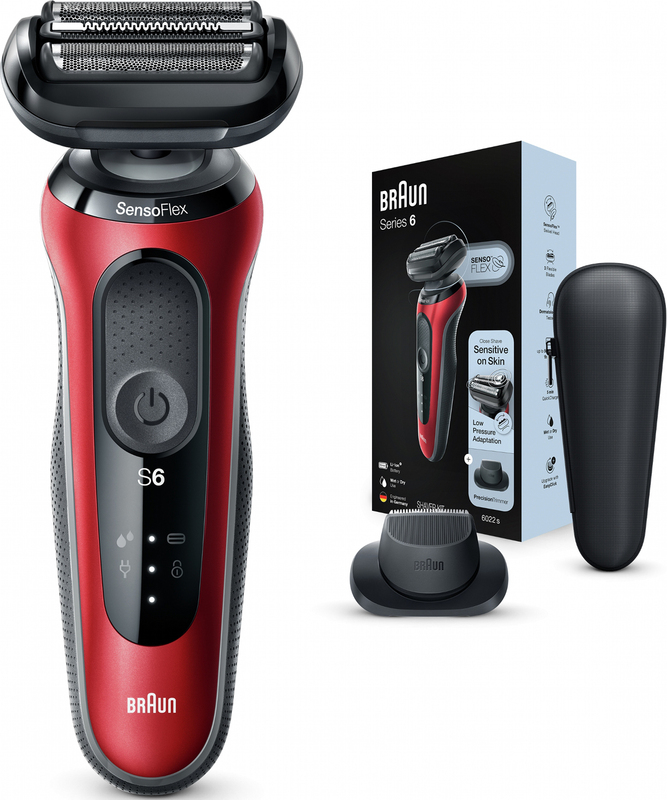 Електробритва BRAUN Series 6 60-R1200s (Red/Black) 81710885 - фото - №2
