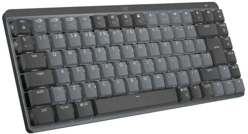 Клавиатура Logitech MX Mechanical Mini Minimalist Clicky (Graphite) 920-010782 - фото - №1