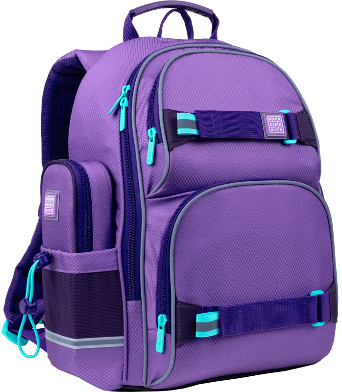Набiр KITE WK 702 (рюкзак + пенал + сумка для взуття) (Purple) фото