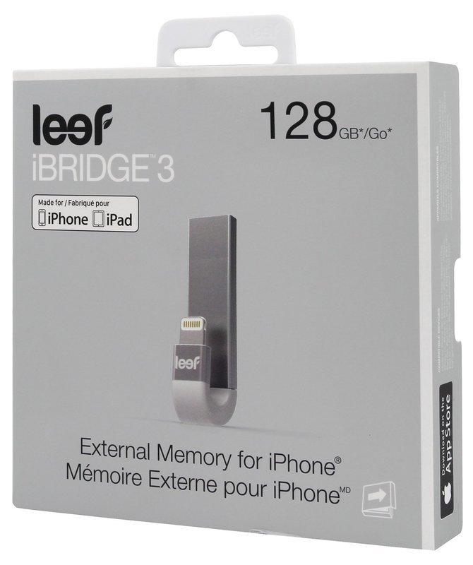 Флеш-пам'ять Leef iBridge 3.0 128Gb (Silver) LIB300SW128A1 - фото - №8