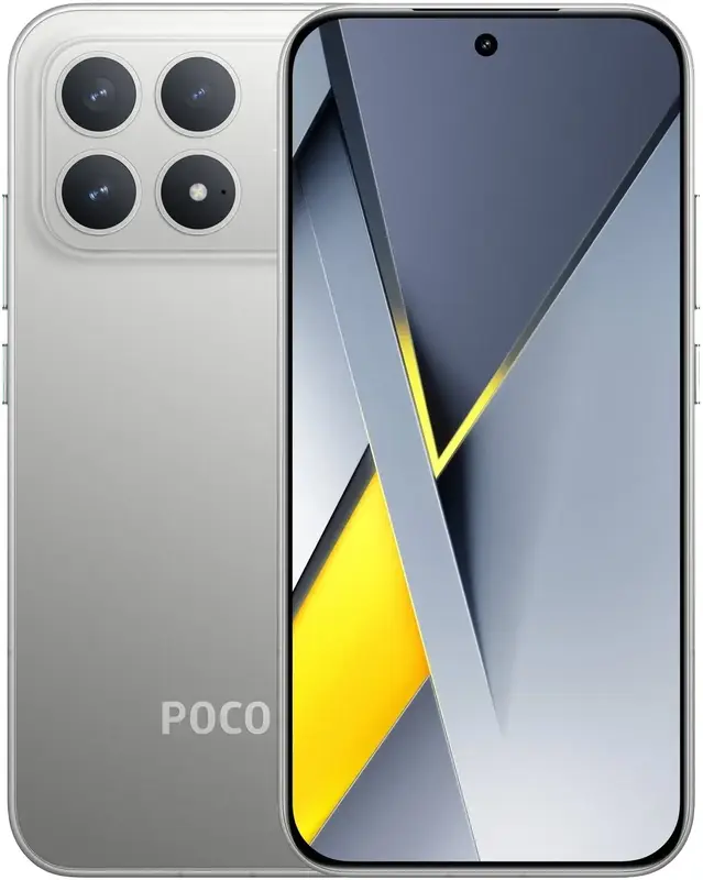 POCO F8 Pro 12/512GB (Titanium Silver) - фото - №0