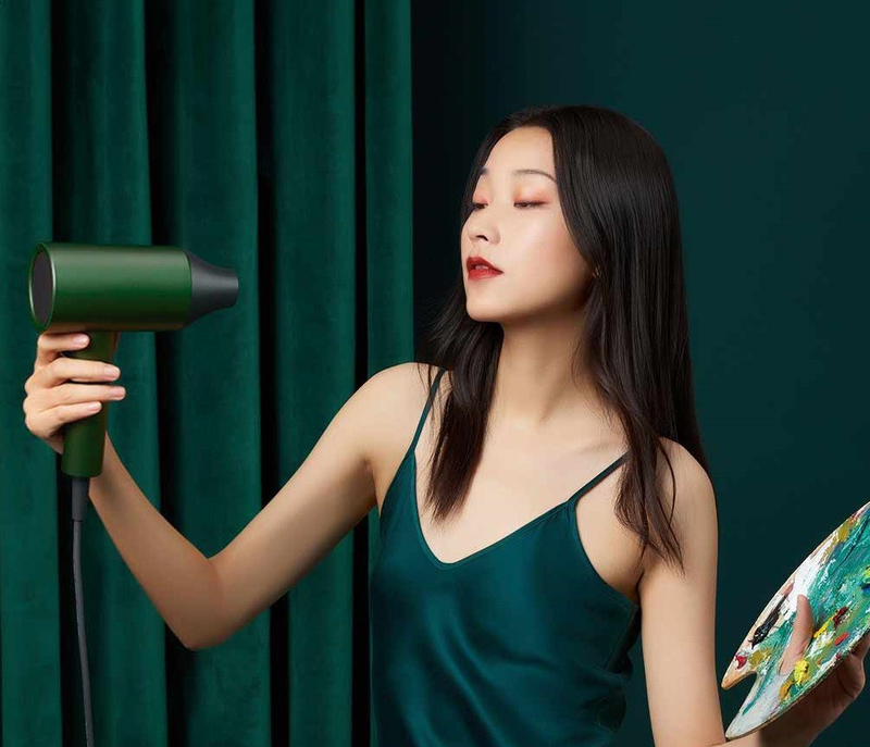 Фен Xiaomi ShowSee Electric Hair Dryer Green A5-G фото