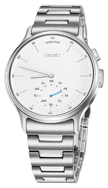 Смарт-годинник Meizu Light Smartwatch Silver Steel Band фото