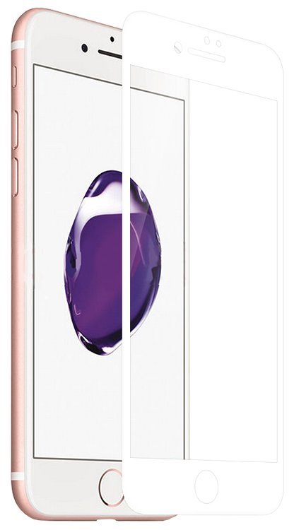 Защитное стекло NILLKIN 3D для iPhone 7 (белый) фото