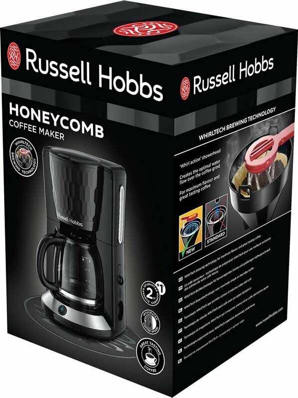 Кофеварка Russell Hobbs 27011-56 Honeycomb Black фото