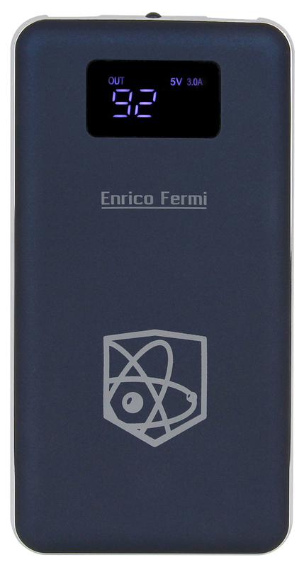 Портативная батарея Enrico Fermi (Geek) 8000mAh blue фото