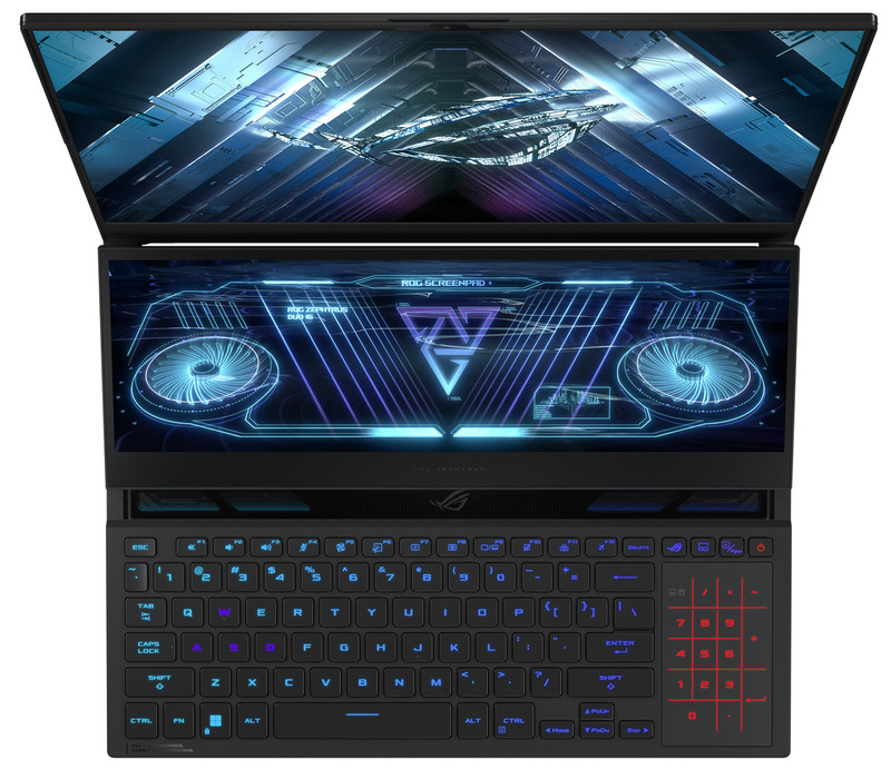 Ноутбук Asus ROG Zephyrus Duo 16 (2022) GX650RW-LS130X Black (90NR0931-M007N0) фото
